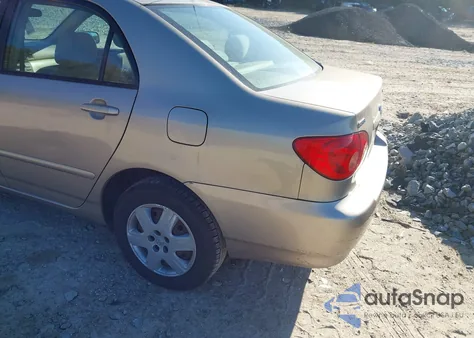 2005 Toyota Corolla Le из США, поврежденный, VIN 2T1BR32E75C419131